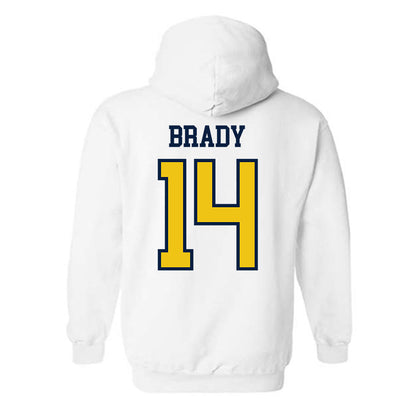 Michigan - NCAA Women's Volleyball : Hannah Brady - Classic Shersey Hooded Sweatshirt-1