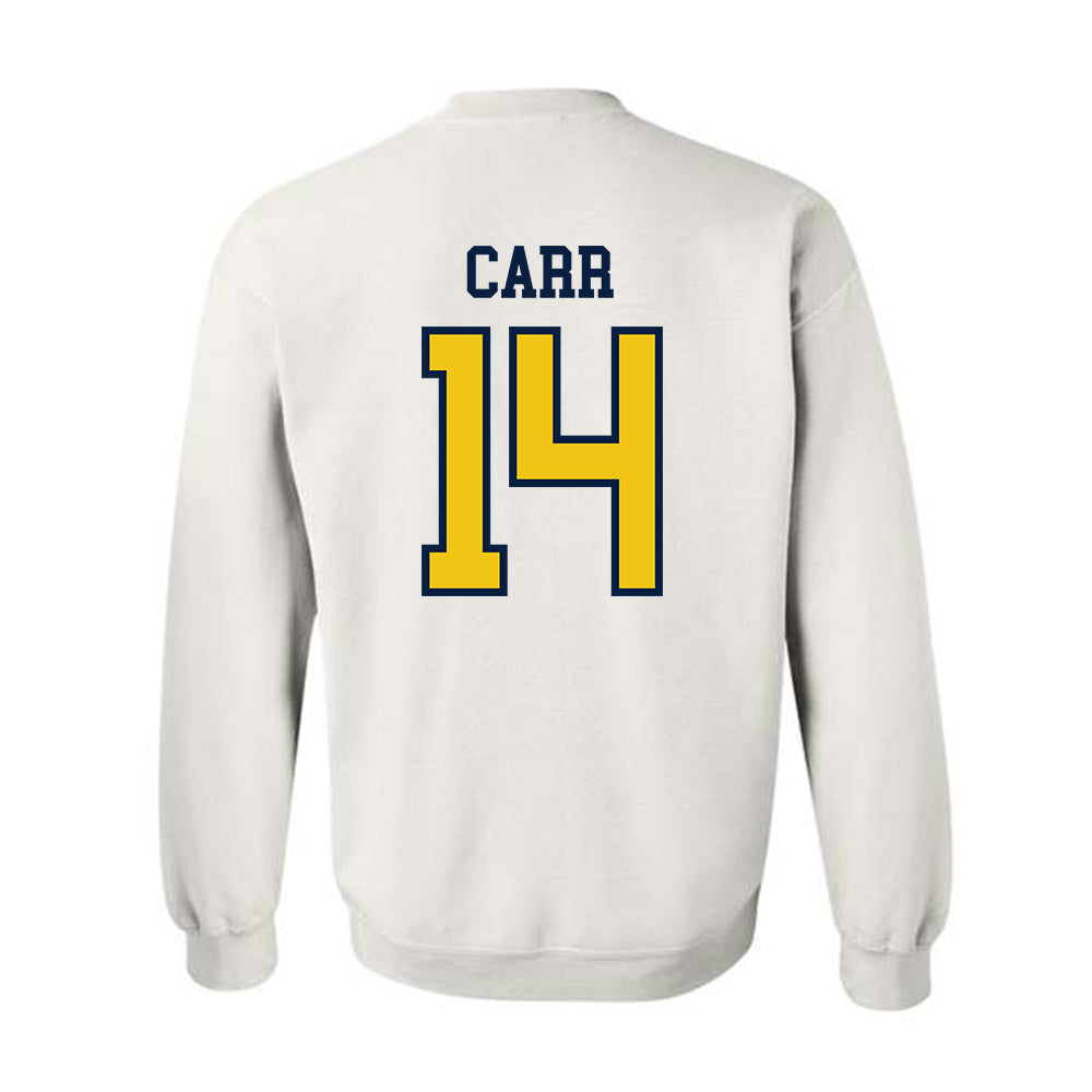 Michigan - NCAA Football : Tommy Carr - Classic Shersey Crewneck Sweatshirt-1