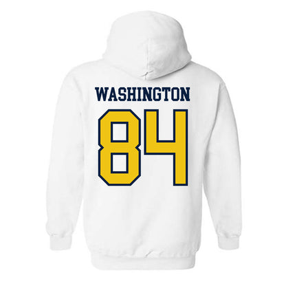 Michigan - NCAA Football : Jacob Washington - Classic Shersey Hooded Sweatshirt-1