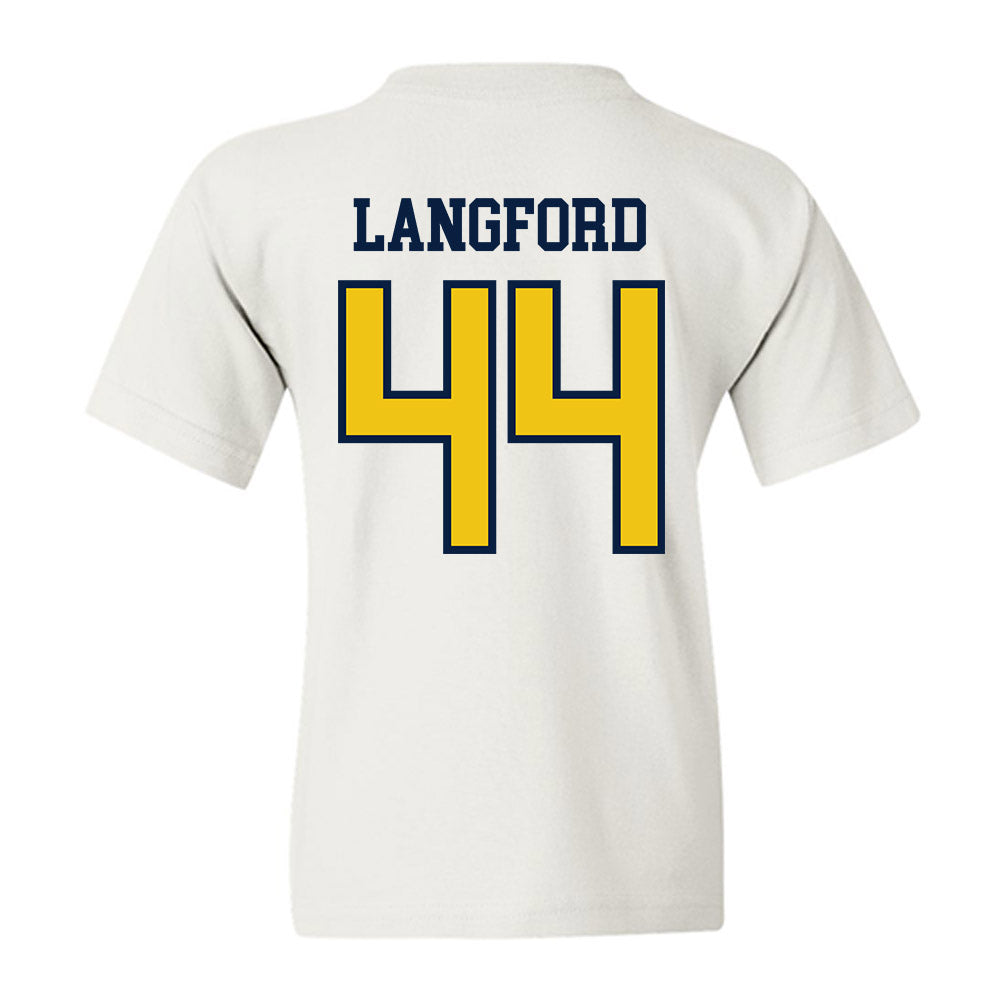 Michigan - NCAA Softball : Indiana Langford - Classic Shersey Youth T-Shirt-1