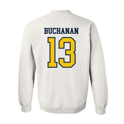 Michigan - NCAA Football : JJ Buchanan - Classic Shersey Crewneck Sweatshirt-1