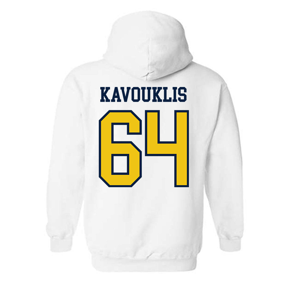 Michigan - NCAA Football : James Kavouklis - Classic Shersey Hooded Sweatshirt-1