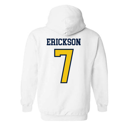 Michigan - NCAA Softball : Maddie Erickson - Classic Shersey Hooded Sweatshirt-1