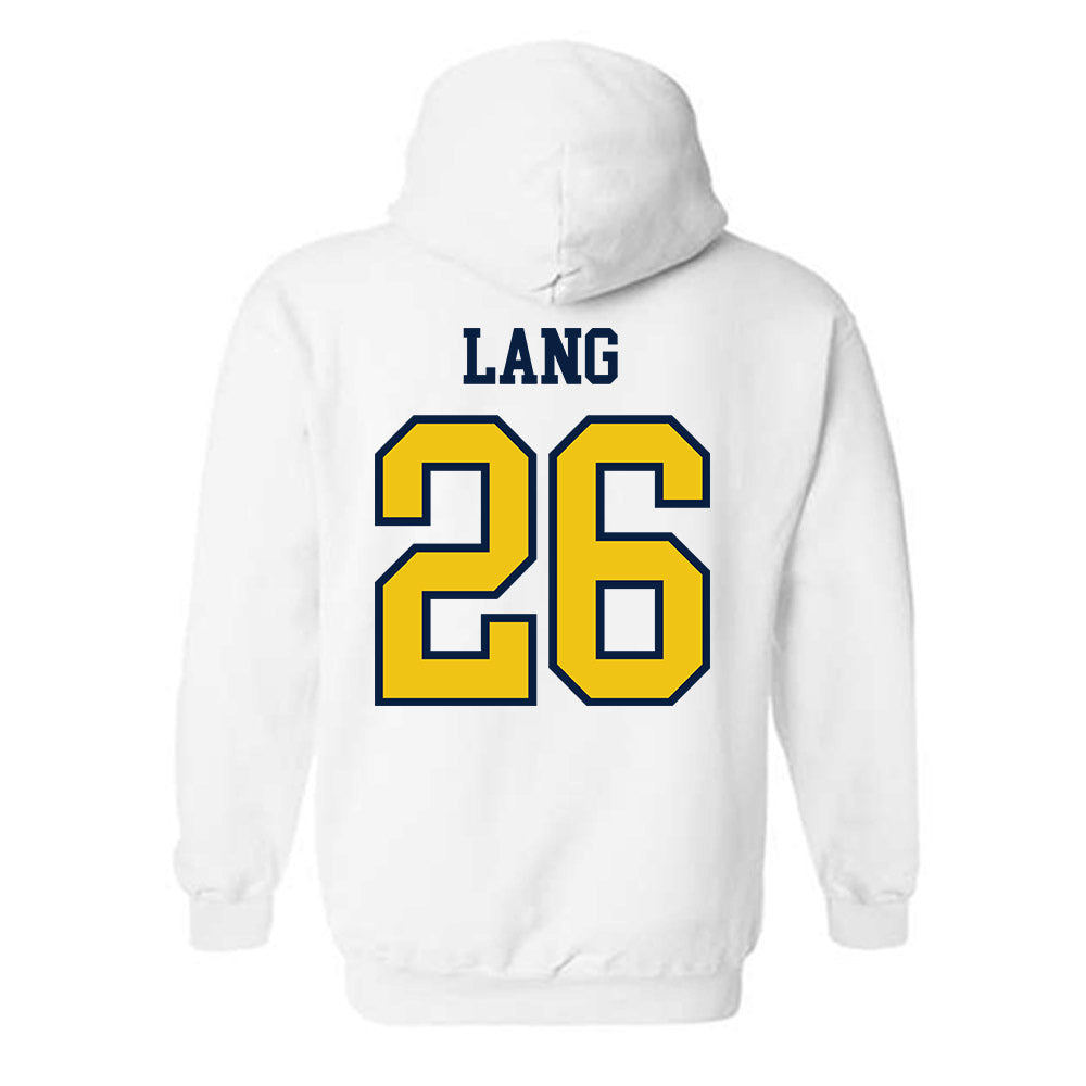 Michigan - NCAA Women's Soccer : Jenna Lang - Classic Shersey Hooded Sweatshirt-1