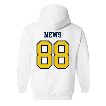 Michigan - NCAA Men's Ice Hockey : Henry Mews - Classic Shersey Hooded Sweatshirt-1