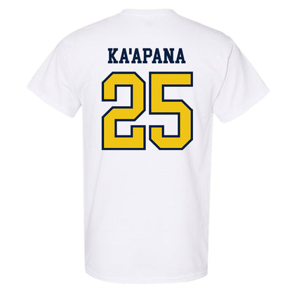 Michigan - NCAA Football : Micah Ka'apana - Classic Shersey T-Shirt-1