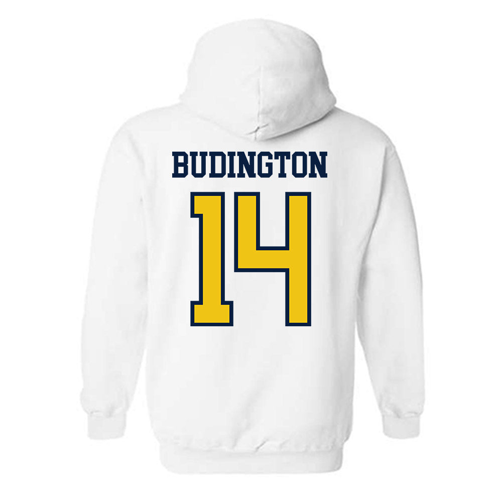 Michigan - NCAA Men's Lacrosse : Joseph Budington - Classic Shersey Hooded Sweatshirt-1