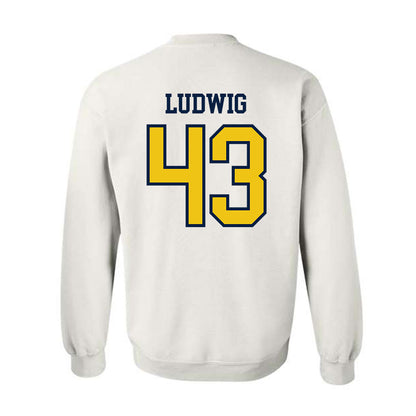 Michigan - NCAA Football : Zach Ludwig - Classic Shersey Crewneck Sweatshirt-1