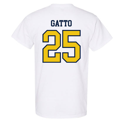 Michigan - NCAA Men's Lacrosse : Alex Gatto - Classic Shersey T-Shirt-1