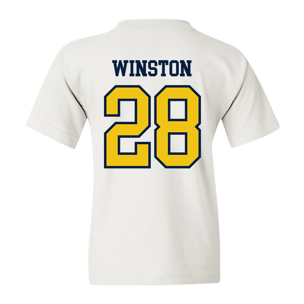 Michigan - NCAA Football : Kainoa Winston - Classic Shersey Youth T-Shirt-1