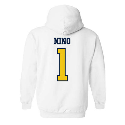 Michigan - NCAA Women's Soccer : Isabel Nino - Classic Shersey Hooded Sweatshirt-1