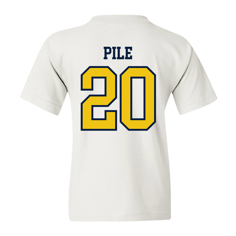 Michigan - NCAA Football : Jaylen Pile - Classic Shersey Youth T-Shirt-1