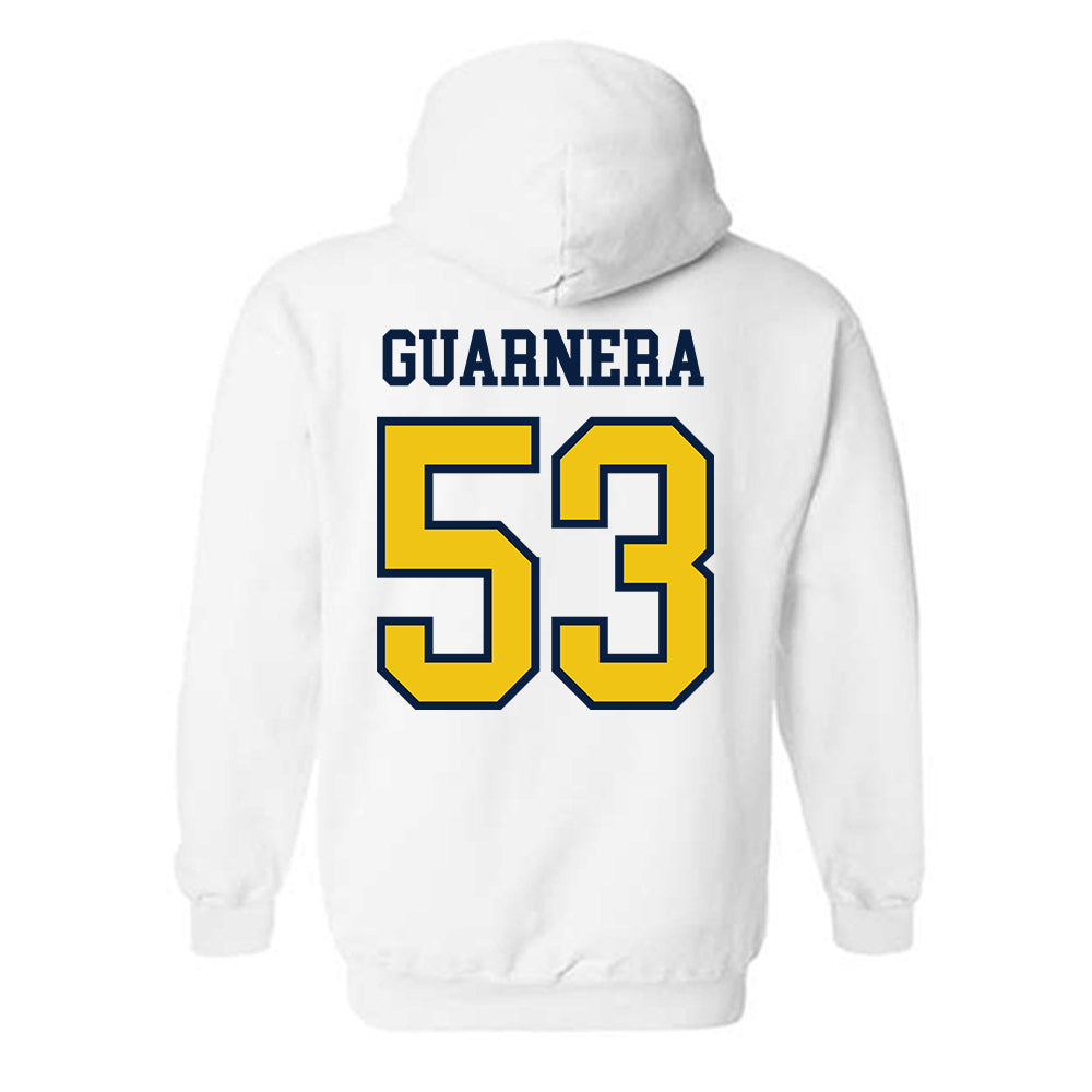 Michigan - NCAA Football : Jake Guarnera - Classic Shersey Hooded Sweatshirt-1