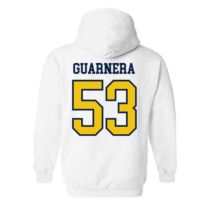 Michigan - NCAA Football : Jake Guarnera - Classic Shersey Hooded Sweatshirt-1