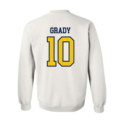 Michigan - NCAA Men's Basketball : Winters Grady - Classic Shersey Crewneck Sweatshirt-1