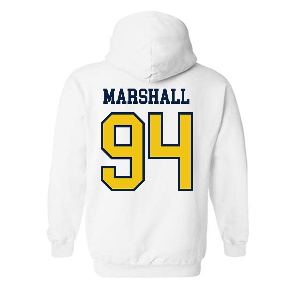 Michigan - NCAA Football : Nate Marshall - Classic Shersey Hooded Sweatshirt-1