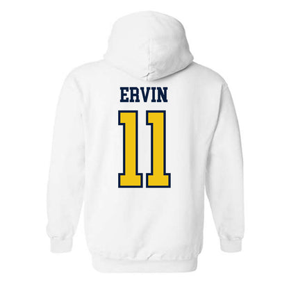 Michigan - NCAA Women's Soccer : Elle Ervin - Classic Shersey Hooded Sweatshirt-1