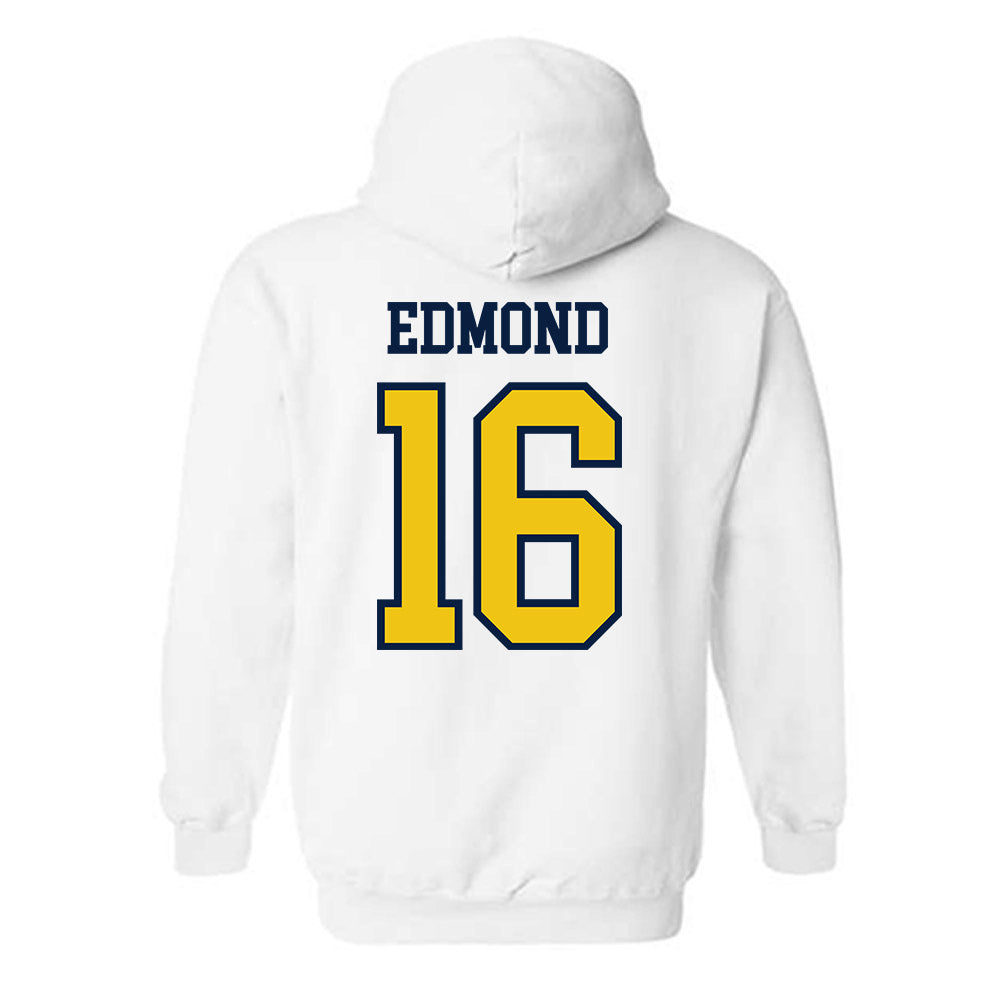 Michigan - NCAA Football : Jo'Ziah Edmond - Classic Shersey Hooded Sweatshirt-1