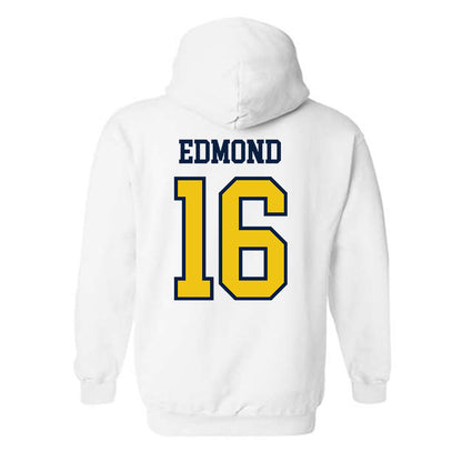 Michigan - NCAA Football : Jo'Ziah Edmond - Classic Shersey Hooded Sweatshirt-1