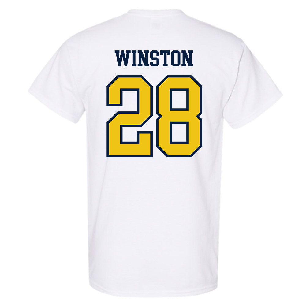 Michigan - NCAA Football : Kainoa Winston - Classic Shersey T-Shirt-1