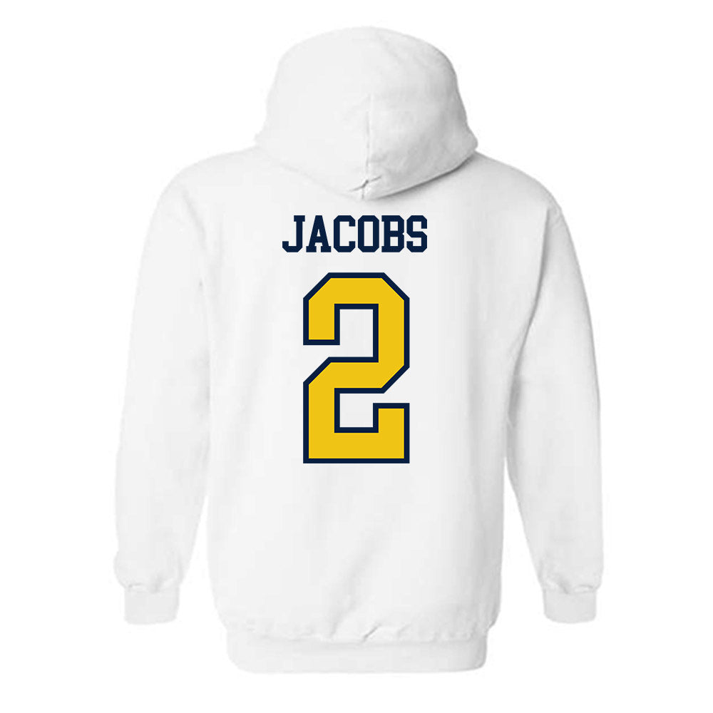 Michigan - NCAA Women's Volleyball : Allison Jacobs - Classic Shersey Hooded Sweatshirt-1