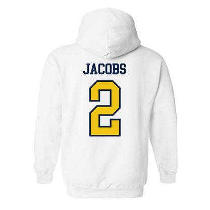 Michigan - NCAA Women's Volleyball : Allison Jacobs - Classic Shersey Hooded Sweatshirt-1