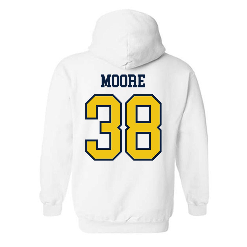 Michigan - NCAA Baseball : Slade Moore - Classic Shersey Hooded Sweatshirt-1