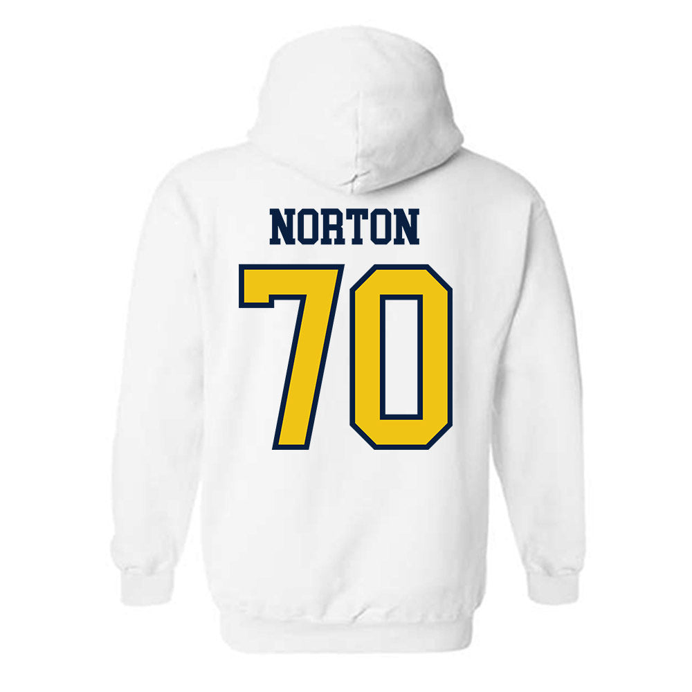 Michigan - NCAA Football : Brady Norton - Classic Shersey Hooded Sweatshirt-1