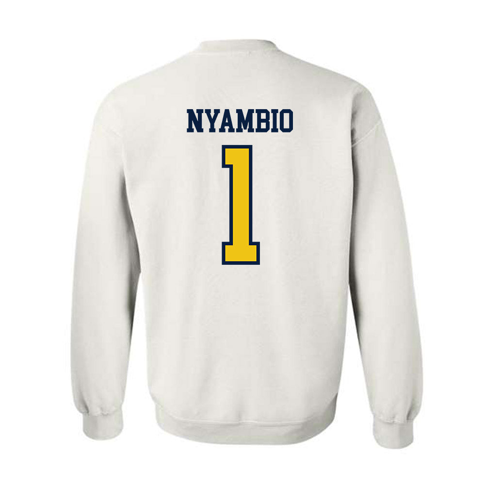 Michigan - NCAA Women's Volleyball : Serena Nyambio - Classic Shersey Crewneck Sweatshirt-1