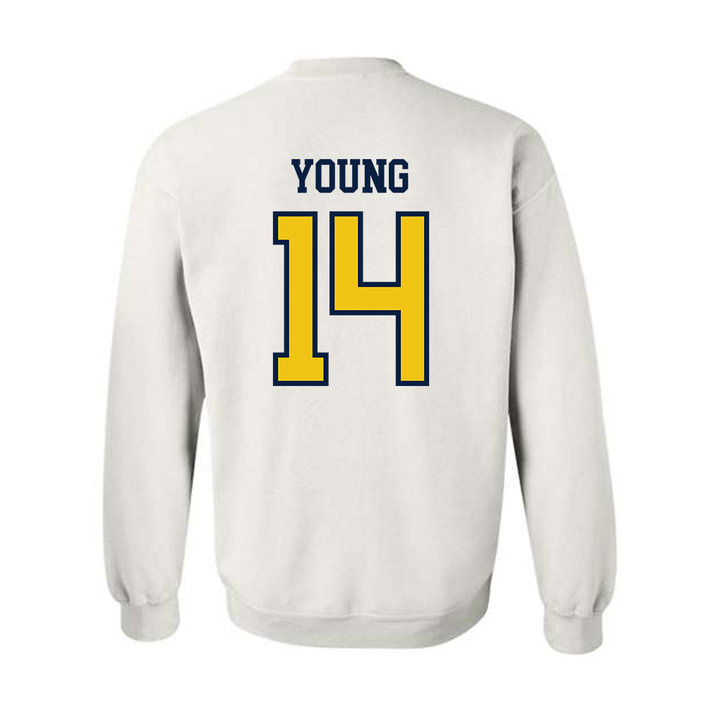 Michigan - NCAA Football : Jordan Young - Classic Shersey Crewneck Sweatshirt-1
