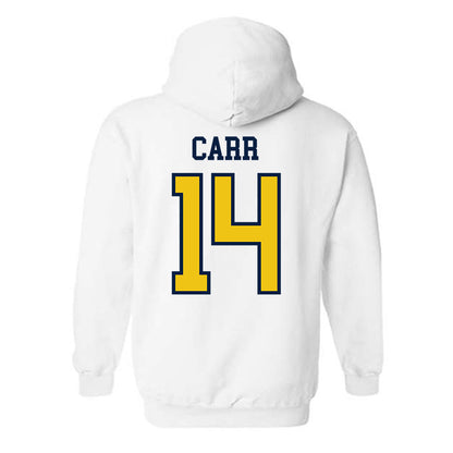Michigan - NCAA Football : Tommy Carr - Classic Shersey Hooded Sweatshirt-1