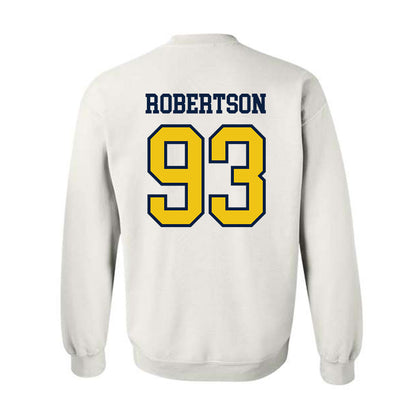 Michigan - NCAA Football : Hunter Robertson - Classic Shersey Crewneck Sweatshirt-1