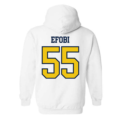 Michigan - NCAA Football : Nathan Efobi - Classic Shersey Hooded Sweatshirt-1