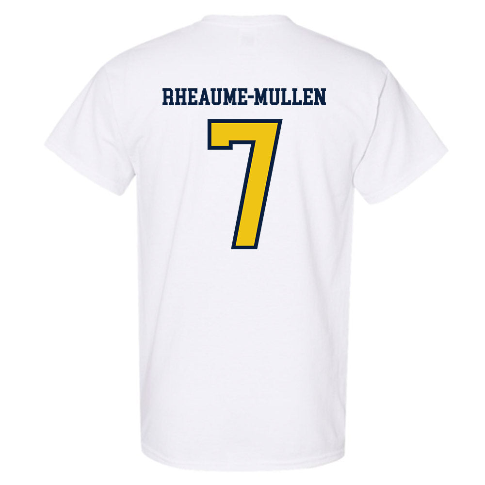 Michigan - NCAA Men's Ice Hockey : Dakoda Rheaume-Mullen - Classic Shersey T-Shirt-1