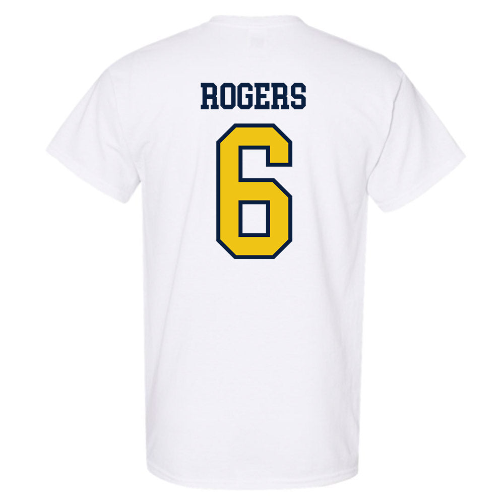 Michigan - NCAA Men's Soccer : Quin Rogers - Classic Shersey T-Shirt-1