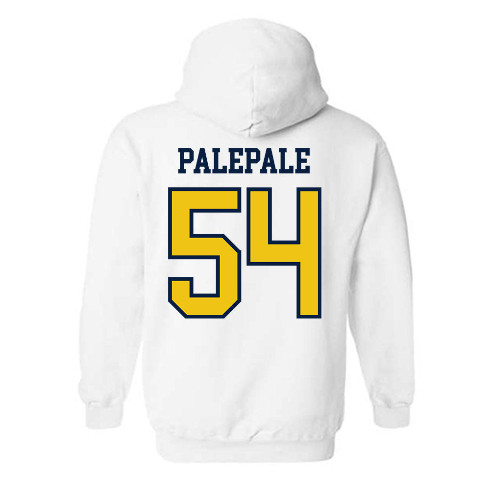 Michigan - NCAA Football : Deyvid Palepale - Classic Shersey Hooded Sweatshirt-1