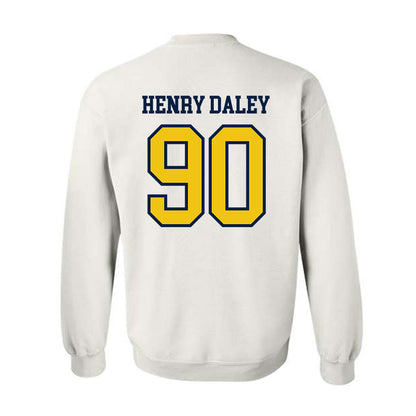 Michigan - NCAA Football : John Henry Daley - Classic Shersey Crewneck Sweatshirt-1