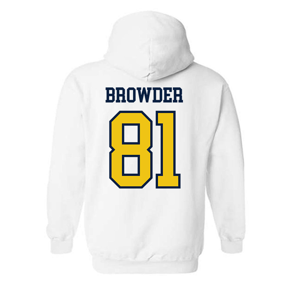 Michigan - NCAA Football : Jamar Browder - Classic Shersey Hooded Sweatshirt-1