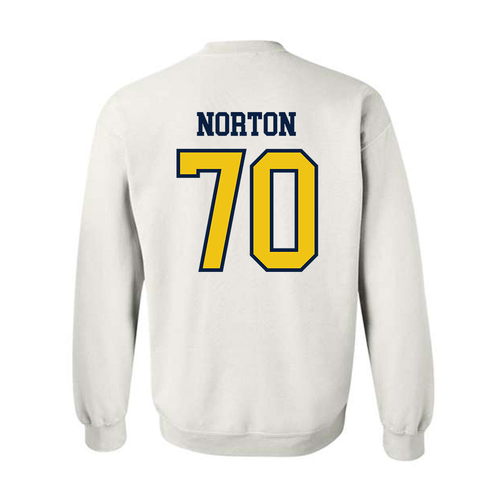 Michigan - NCAA Football : Brady Norton - Classic Shersey Crewneck Sweatshirt-1
