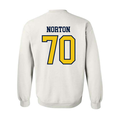 Michigan - NCAA Football : Brady Norton - Classic Shersey Crewneck Sweatshirt-1