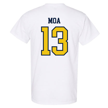 Michigan - NCAA Football : Aisea Moa - Classic Shersey T-Shirt-1