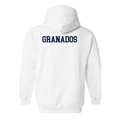 Michigan - NCAA Men's Gymnastics : Zach Granados - Classic Shersey Hooded Sweatshirt-1