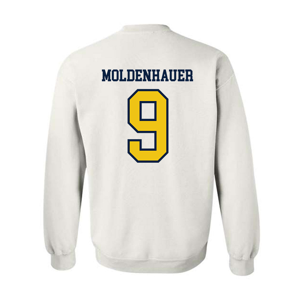 Michigan - NCAA Men's Ice Hockey : Nick Moldenhauer - Classic Shersey Crewneck Sweatshirt-1