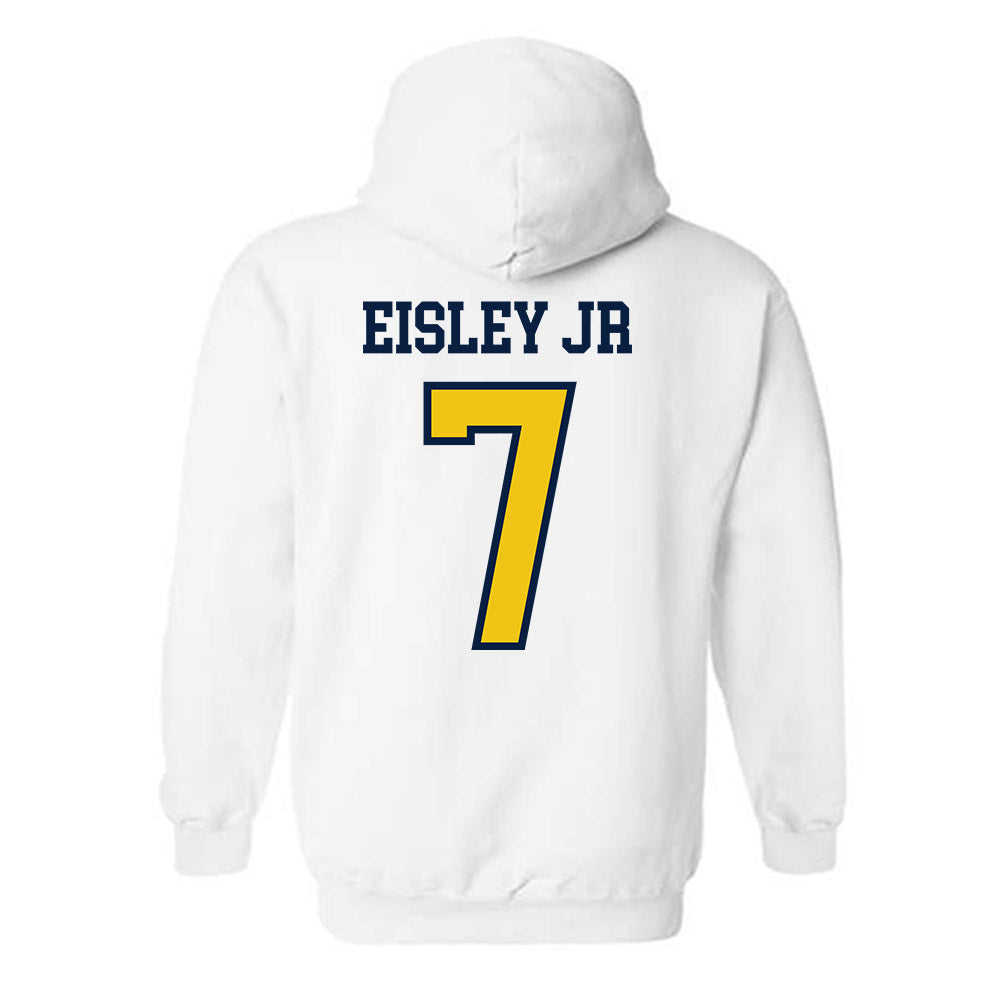 Michigan - NCAA Men's Basketball : Howard Eisley Jr - Classic Shersey Hooded Sweatshirt-1