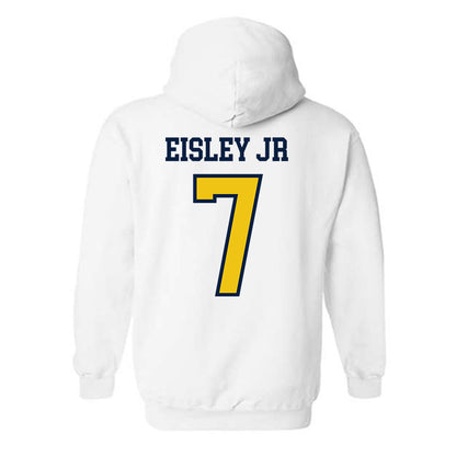 Michigan - NCAA Men's Basketball : Howard Eisley Jr - Classic Shersey Hooded Sweatshirt-1