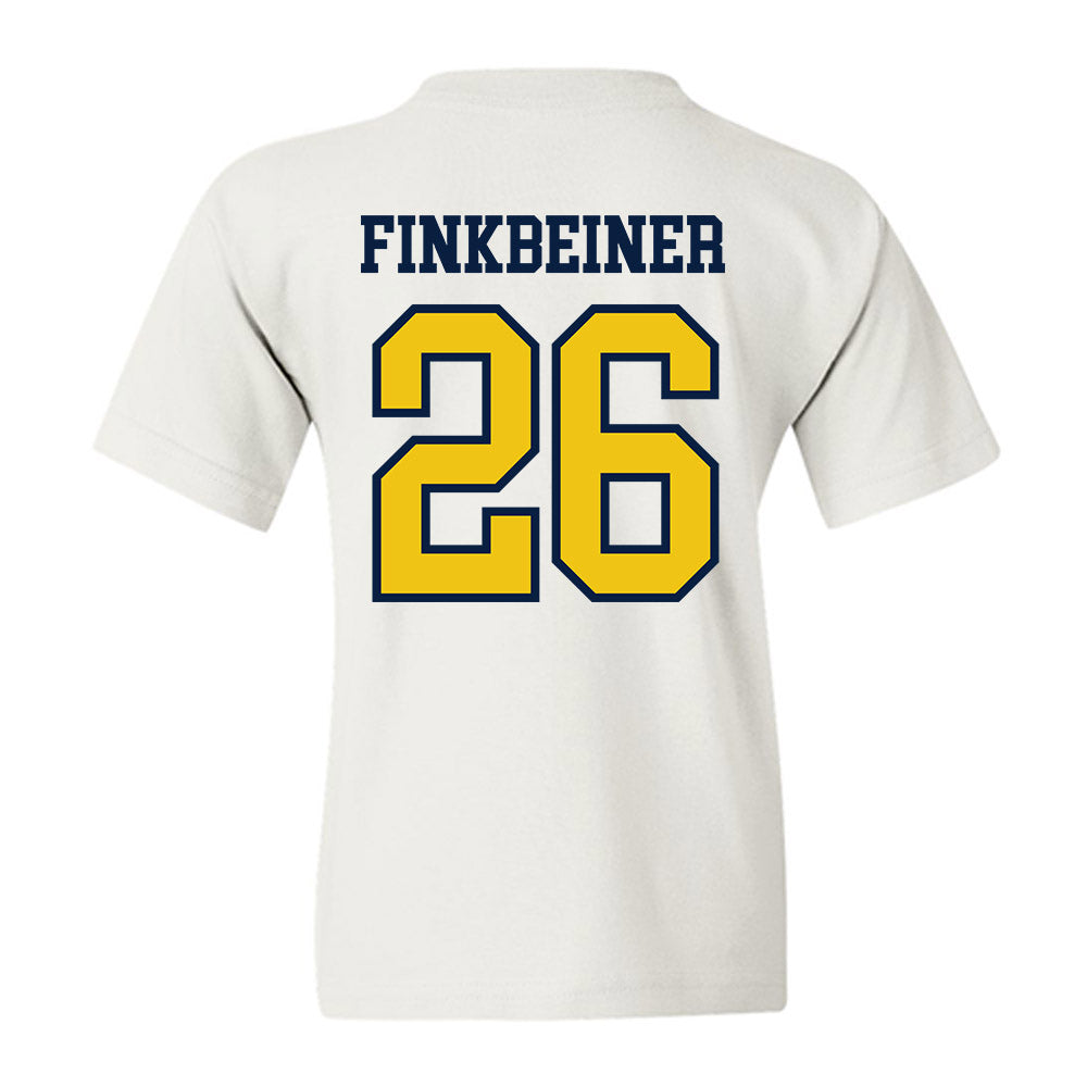 Michigan - NCAA Baseball : Tyler Finkbeiner - Classic Shersey Youth T-Shirt-1