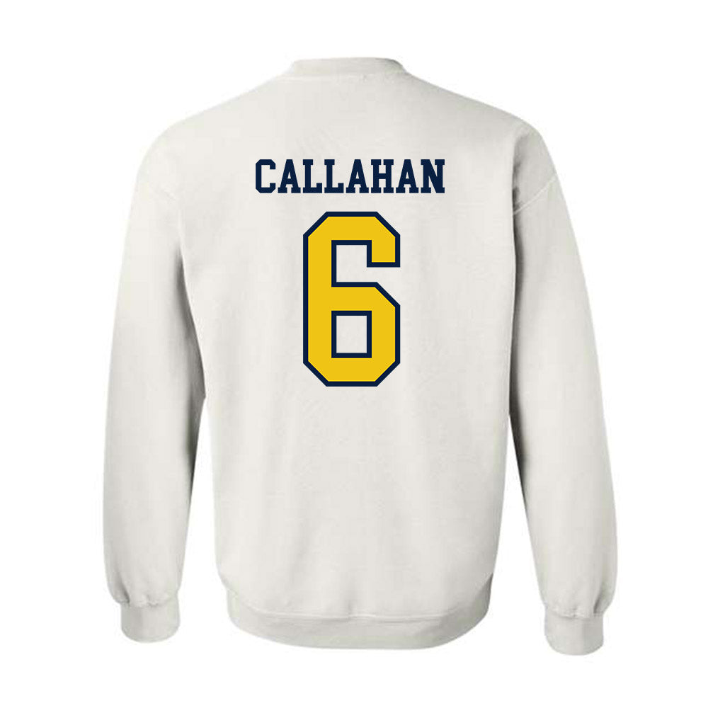 Michigan - NCAA Women's Lacrosse : Grace Callahan - Classic Shersey Crewneck Sweatshirt-1