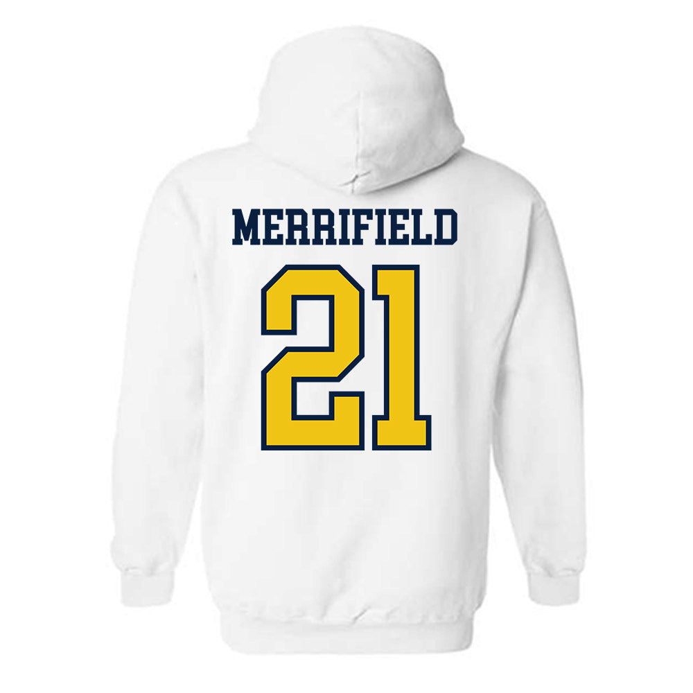 Michigan - NCAA Women's Lacrosse : Katharine Merrifield - Classic Shersey Hooded Sweatshirt-1