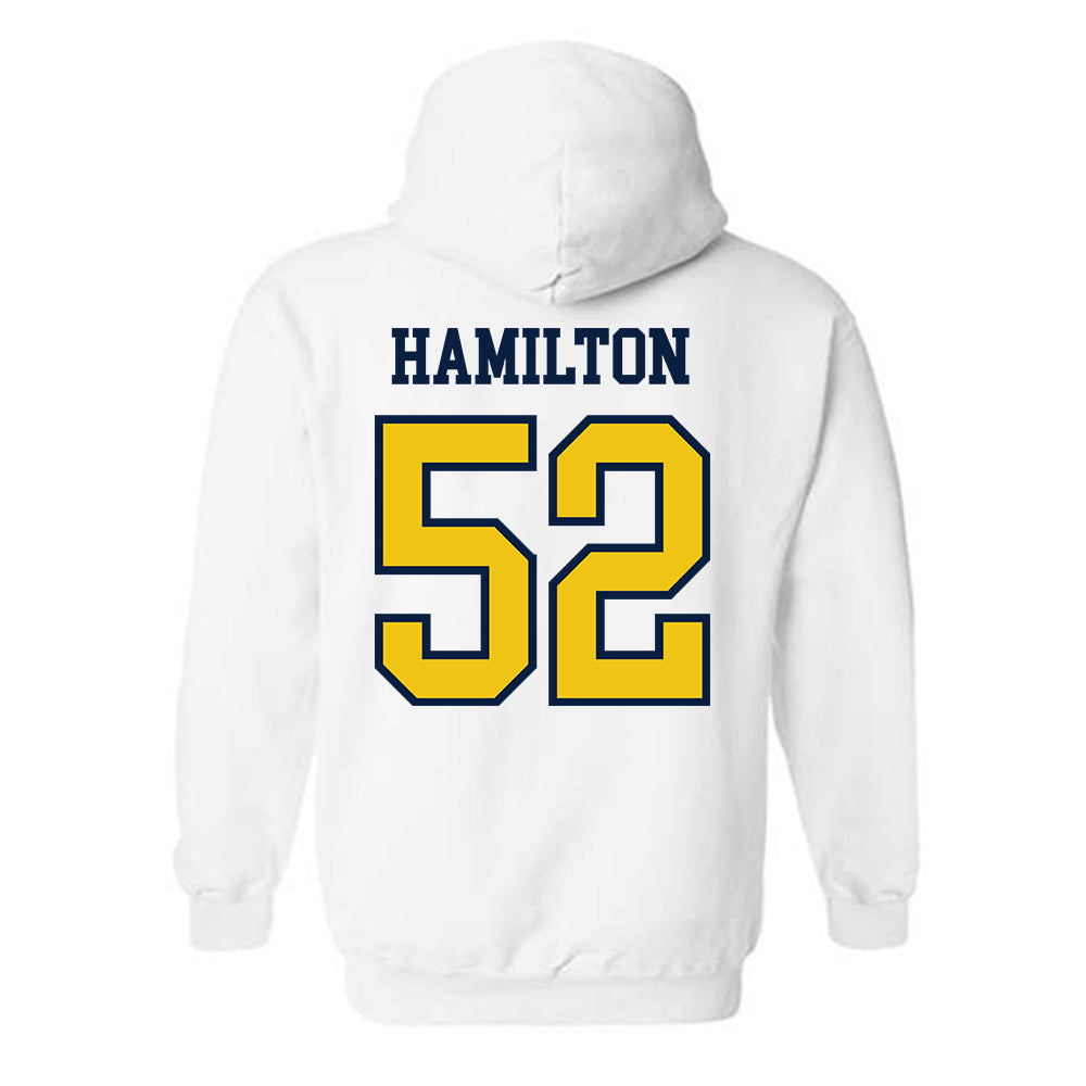 Michigan - NCAA Football : Ace Hamilton - Classic Shersey Hooded Sweatshirt-1