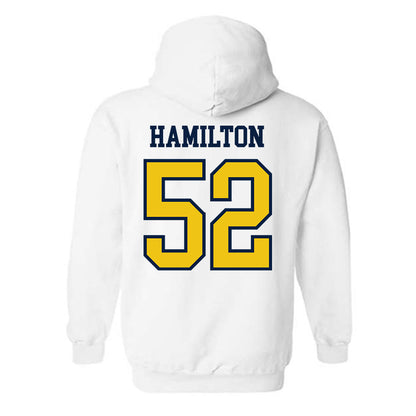 Michigan - NCAA Football : Ace Hamilton - Classic Shersey Hooded Sweatshirt-1